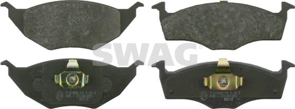 Swag 30 91 6530 - Brake Pad Set, disc brake www.autospares.lv