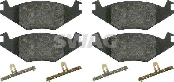 Swag 30 91 6011 - Brake Pad Set, disc brake www.autospares.lv