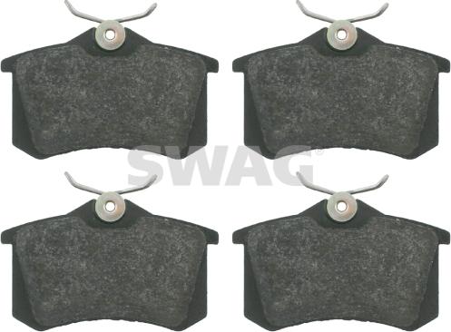 Swag 30 91 6148 - Brake Pad Set, disc brake www.autospares.lv