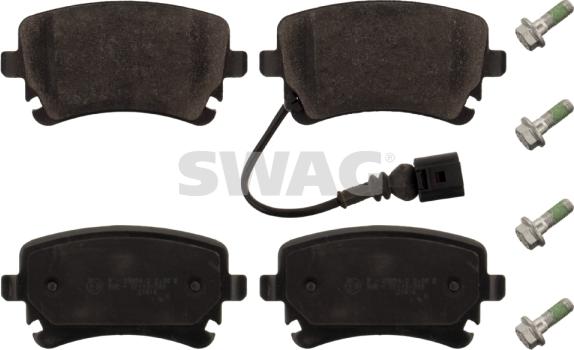 Swag 30 91 6860 - Brake Pad Set, disc brake www.autospares.lv