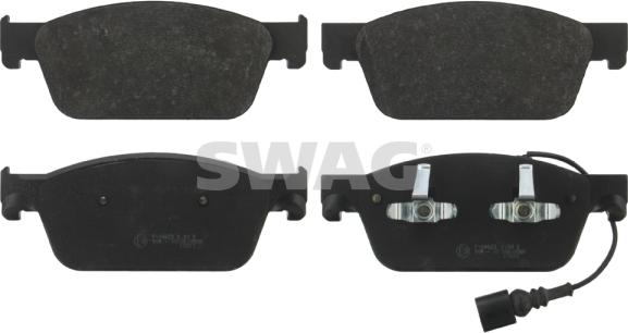 Swag 30 91 6824 - Bremžu uzliku kompl., Disku bremzes www.autospares.lv