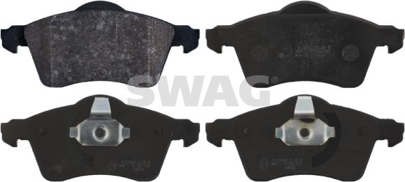 Swag 30 91 6306 - Тормозные колодки, дисковые, комплект www.autospares.lv