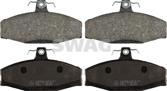 Swag 30 91 6386 - Brake Pad Set, disc brake www.autospares.lv