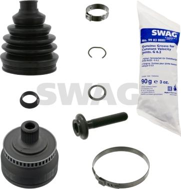 Swag 30 93 3224 - Šarnīru komplekts, Piedziņas vārpsta www.autospares.lv