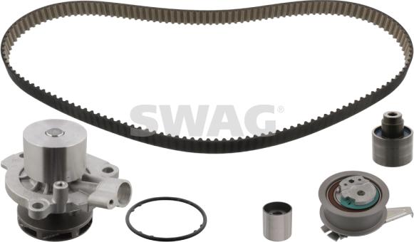 Swag 30 10 4866 - Water Pump & Timing Belt Set www.autospares.lv