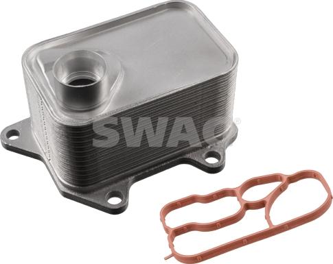 Swag 30 10 6907 - Oil Cooler, engine oil www.autospares.lv