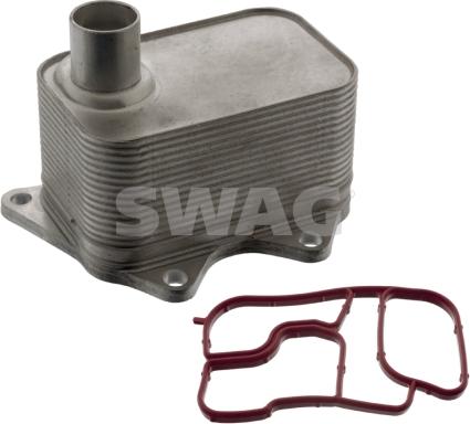 Swag 30 10 0856 - Oil Cooler, engine oil www.autospares.lv