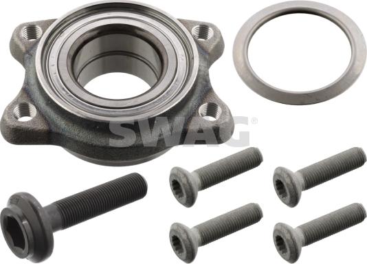 Swag 30 10 1139 - Подшипник ступицы колеса, комплект www.autospares.lv