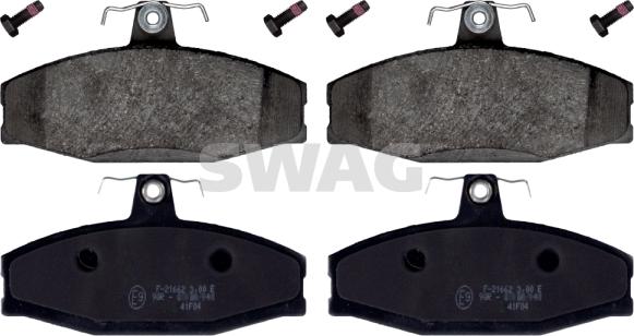 Swag 30 11 6209 - Brake Pad Set, disc brake www.autospares.lv