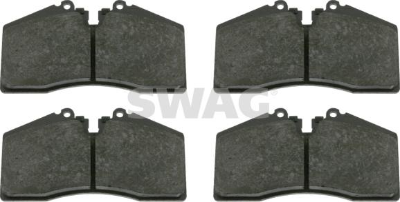 Swag 38 91 6518 - Bremžu uzliku kompl., Disku bremzes autospares.lv