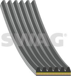 Swag 33 10 9690 - V-Ribbed Belt www.autospares.lv