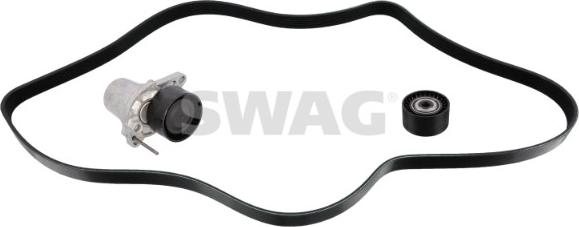 Swag 33 10 9028 - Ķīļrievu siksnu komplekts autospares.lv