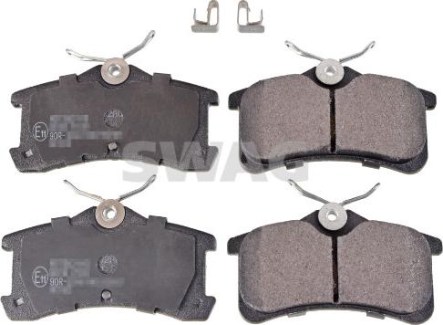 Swag 33 10 5447 - Brake Pad Set, disc brake www.autospares.lv