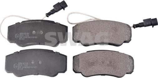 Swag 33 10 5465 - Brake Pad Set, disc brake www.autospares.lv