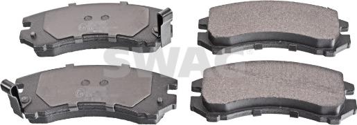 Swag 33 10 5081 - Brake Pad Set, disc brake www.autospares.lv