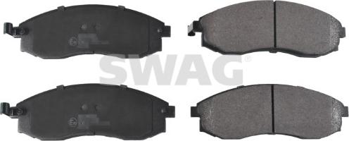 Swag 33 10 5190 - Brake Pad Set, disc brake www.autospares.lv