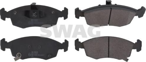 Swag 33 10 5349 - Bremžu uzliku kompl., Disku bremzes www.autospares.lv