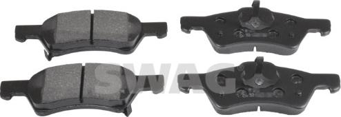 Swag 33 10 5227 - Тормозные колодки, дисковые, комплект www.autospares.lv