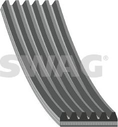 Swag 33 10 5718 - V-Ribbed Belt www.autospares.lv