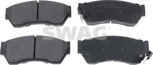 Swag 33 10 6404 - Brake Pad Set, disc brake www.autospares.lv