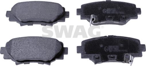 Swag 33 10 6544 - Bremžu uzliku kompl., Disku bremzes www.autospares.lv