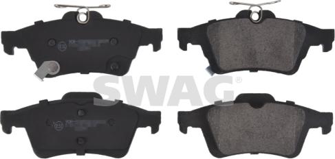 Swag 33 10 0428 - Brake Pad Set, disc brake www.autospares.lv