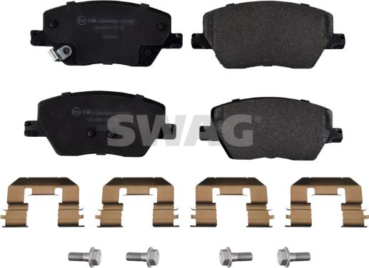 Swag 33 10 1940 - Bremžu uzliku kompl., Disku bremzes www.autospares.lv