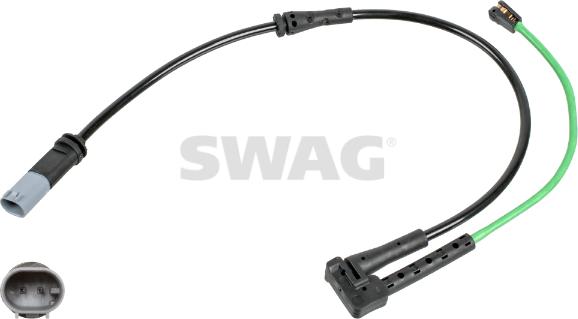 Swag 33 10 1856 - Indikators, Bremžu uzliku nodilums www.autospares.lv