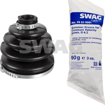 Swag 33 10 1732 - Bellow, drive shaft www.autospares.lv