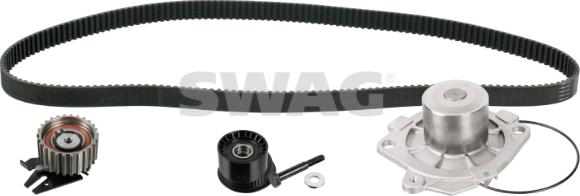 Swag 33 10 3638 - Ūdenssūknis + Zobsiksnas komplekts www.autospares.lv