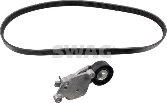 Swag 33 10 3287 - V-Ribbed Belt Set www.autospares.lv