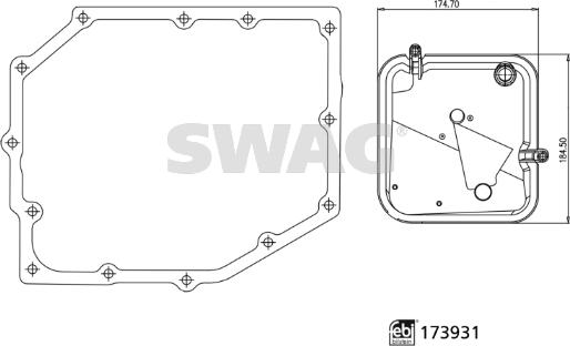 Swag 33 10 2006 - Hidrofiltrs, Automātiskā pārnesumkārba www.autospares.lv