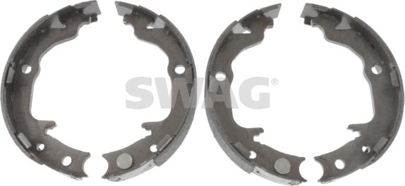 Swag 33 10 2759 - Brake Shoe Set, parking brake www.autospares.lv