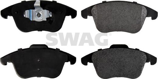 Swag 33 10 7494 - Тормозные колодки, дисковые, комплект www.autospares.lv