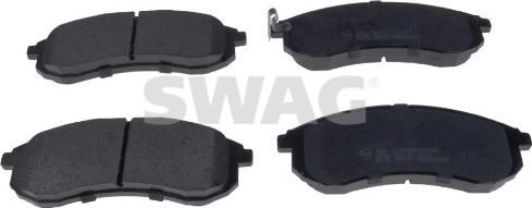 Swag 33 10 7459 - Brake Pad Set, disc brake www.autospares.lv