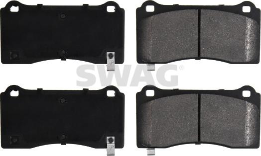 Swag 33 10 7658 - Bremžu uzliku kompl., Disku bremzes www.autospares.lv