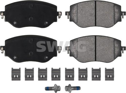 Swag 33 10 7653 - Bremžu uzliku kompl., Disku bremzes www.autospares.lv