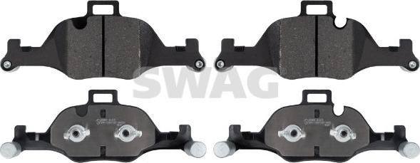 Swag 33 10 7624 - Bremžu uzliku kompl., Disku bremzes www.autospares.lv