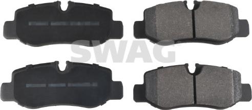 Swag 33 10 7627 - Bremžu uzliku kompl., Disku bremzes www.autospares.lv