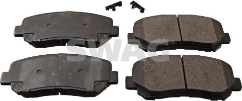 Swag 33 10 7189 - Brake Pad Set, disc brake www.autospares.lv