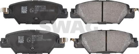 Swag 33 10 7260 - Bremžu uzliku kompl., Disku bremzes www.autospares.lv