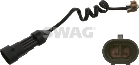 Swag 37 93 5450 - Warning Contact, brake pad wear www.autospares.lv