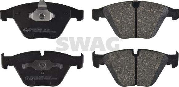 Swag 20 91 6433 - Brake Pad Set, disc brake www.autospares.lv