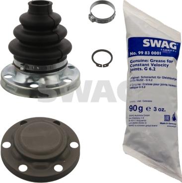 Swag 20 93 6550 - Пыльник, приводной вал www.autospares.lv