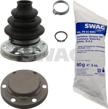 Swag 20 93 6552 - Пыльник, приводной вал www.autospares.lv