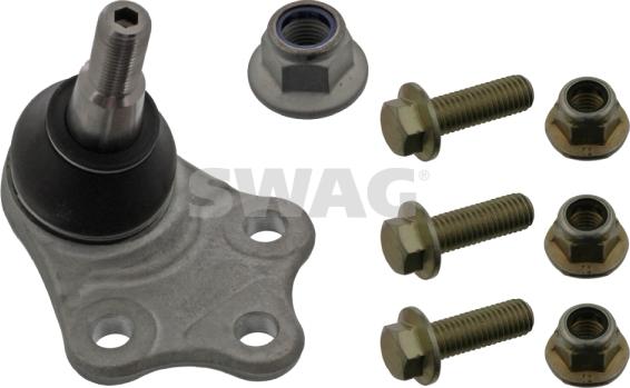 Swag 22 94 6121 - Шаровая опора, несущий / направляющий шарнир www.autospares.lv