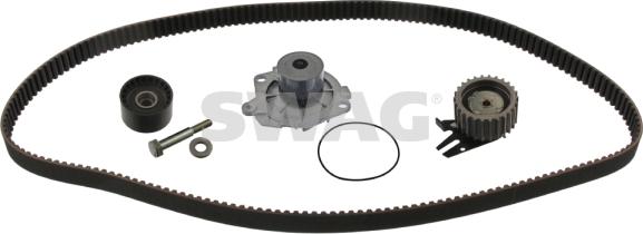 Swag 70 94 5142 - Водяной насос + комплект зубчатого ремня ГРМ www.autospares.lv