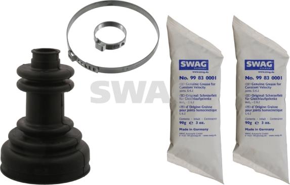 Swag 70 91 4299 - Пыльник, приводной вал www.autospares.lv