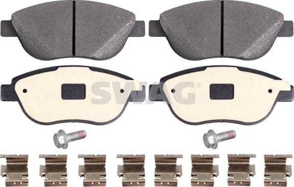 Swag 70 91 6964 - Brake Pad Set, disc brake www.autospares.lv