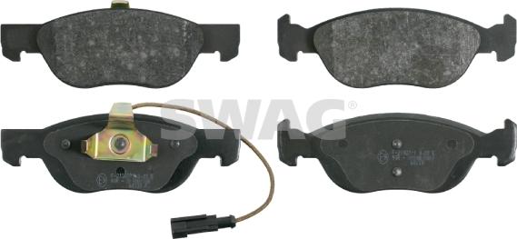 Swag 70 91 6091 - Brake Pad Set, disc brake www.autospares.lv